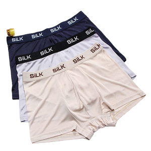 Calzoncillos de Seda 100% Natural Birdtree para Hombre, Ropa Interior Sexy, Transpirable, Cintura Media, Elásticos, con Logotipo en la Cintura, Nuevo 2023 U34752C - Product Image 4