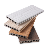 Revêtement de terrasse en bois-plastique imperméable pour piscine, différentes tailles