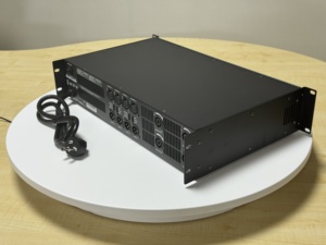 Bán Buôn 1000W RMS 4-Kênh Class D Âm Thanh Khuếch Đại Công Suất Chất Lượng Cao 2U Loa 8Ω Trở Kháng Vỏ Kim Loại 8Ω/4Ω Trở Kháng - Product Image 5