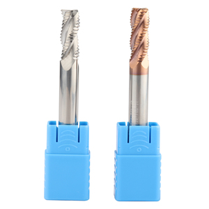 Fresa a Gradini per Alluminio, Utensile da Taglio Lungo con Rivestimento, Alta Velocità 55HRC, OEM in Carburo - Product Image 3