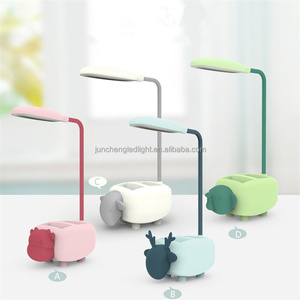 Bonita luz de noche LED de dibujos animados, lámpara de mesa moderna portátil divertida ABS para niños, estudiantes, regalo para adultos, decoración de dormitorio - Product Image 2