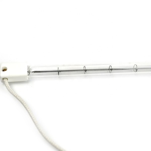 Xiaoshu 10*850mm thạch anh sưởi ấm yếu tố xa IR đèn ống 220V 1200W hồng ngoại thạch anh nóng cho vật nuôi cristalizer - Product Image 3