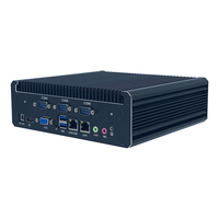 Mini PC Industrial Sin Ventilador de 195x177x62mm, Intel Core 6/7/8/10/12/13ª Gen, 32GB DDR4, 6x COM, Doble Gigabit LAN, M.2 SSD