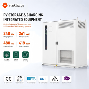 Estación de Carga para Vehículos Eléctricos Starcharge con Enfriamiento Líquido BESS de 480kW C5, Anticorrosión, Gestión Inteligente de Energía - Product Image 2
