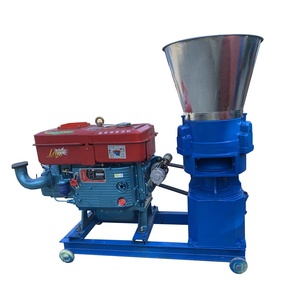 Diesel Loại Động Cơ Gỗ Pellet Mill Máy, Pellet Making Machine Trên Bán - Product Image 1