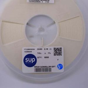 Manufacturer Direct RR2012 0805L2R15FT 0805 2012 Resistors Chip Resistors SMD Resistors 2.15ohm 1% 1/8W Thick Film Resistor - Product Image 1