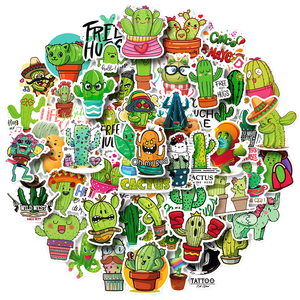 Paquete <span class=keywords><strong>de</strong></span> 50 Pegatinas <span class=keywords><strong>de</strong></span> PVC con Diseño <span class=keywords><strong>de</strong></span> Cactus <span class=keywords><strong>de</strong></span> Dibujos Animados, Calcomanías <span class=keywords><strong>de</strong></span> Graffiti <span class=keywords><strong>para</strong></span> <span class=keywords><strong>Niñas</strong></span>, Decoración <span class=keywords><strong>de</strong></span> <span class=keywords><strong>Cuadernos</strong></span>, Papel y Teléfonos, Pegatinas Decorativas DIY - Product Image 1