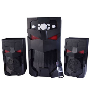 Haut-parleurs 2.1 avec caisson de basses pour ordinateur portable et ordinateur de bureau, audio multimédia, caisson de basses en bois - Product Image 5