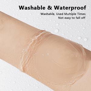 Couvertures de mamelons auto-adhésives de qualité médicale sans colle-Pétales de poitrine en silicone réutilisables Pasties coréens invisibles pour le teint de la peau en gros - Product Image 2