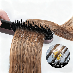 Piastra per <span class=keywords><strong>capelli</strong></span> senza fili con rivestimento in ceramica a 2600mAh a infrarossi con funzione ionica a infrarossi - Product Image 4