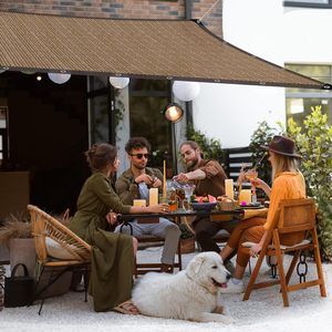 Bán Buôn HDPE Windproof Riêng Tư Màn Hình Hàng Rào Xách Tay Lưới Bóng Râm Net Bìa Dễ Dàng Lắp Ráp Cho Vườn Tường - Product Image 3