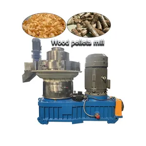 India Fabriek 50Mm Biomassa Hout Zaagsel Pellet Machine