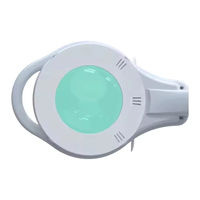 Custom 3 or 5 Diopter 9W 56PCS SMD LED Magnifying Desk Lamp with Clamp Circle Tube Professional Magnifier Light