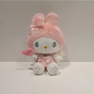 8 Inches Skirt Cute Small Sanrioo Plushies Melody Kuromi Kittens Plush Dolls Anime Cartoon Character Soft Toys For Girls