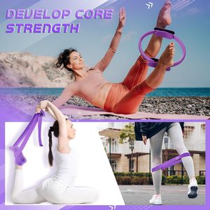 ชุดอุปกรณ์พิลาทิส CZFIT สำหรับผู้หญิง ชุดโยคะพิลาทิสที่ดีกว่าสำหรับการออกกำลังกายที่บ้าน พร้อมวงแหวนพิลาทิสและชุดลูกบอล - Product Image 4