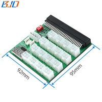Adaptateur de carte de sortie d'alimentation 16 ports 12V PCI-E 6 broches pour alimentation de serveur HP LITEON Delta FUJITSU, vente en gros d'usine