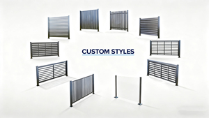 Système d'entrée en aluminium de conception nouvelle, <span class=keywords><strong>portail</strong></span> automatique en aluminium, installation facile, faible coût d'entretien - Product Image 6