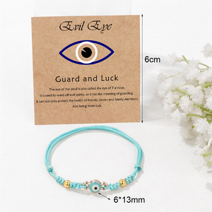 Evil Eye Bracelets Best Friend Matching Couple Bff Friendship Relationship <strong>Boyfriend</strong> Girlfriend <strong>Valentines</strong> Gift - Product Image 3
