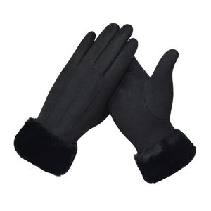 <b>Women</b> Winter <b>Skiing</b> Fashion Outdoor Warm Touch Screen Soft Windproof Lined Thick Cotton/Spandex <b>Gloves</b> - Product Image 3