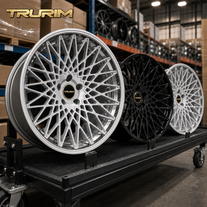 Jantes monobloc Trurim Visual Wheels Clean à 5 branches, noires mates, en alliage forgé, 7-14 pouces, pour rétrofit/amélioration Tesla Model S Audi <span class=keywords><strong>RS</strong></span> - Product Image 1