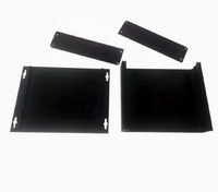 Boîtier PC de jeu SAMA ABS et alliage d'aluminium, châssis d'ordinateur ATX anti-poussière, compatible avec plusieurs cartes mères ATX