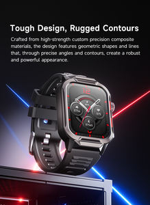 Montre connectée GPS GTS9 pour l'extérieur avec lampe de poche, boussole, fonction d'appel Bluetooth, étanche, style sportif, nouvelle arrivée - Product Image 4