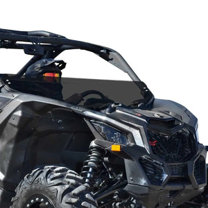 Medio parabrisas de alta resistencia para <span class=keywords><strong>BRP</strong></span> CA <span class=keywords><strong>Maverick</strong></span> X3 900 Turbo X RS X DS MAX policarbonato estándar teñido oscuro - Product Image 1