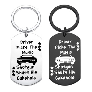Oneway Wholesale Metal Sublimation Family Lovers Couple Key Chain Custom Designers Photo <b>Keychain</b> - Product Image 1