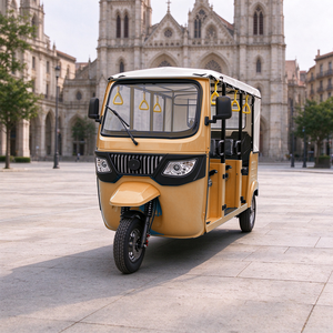 Nuovo Tuk Tuk Elettrico 2026 per il Sud-est Asiatico, Omologato EEC COC CE, 72V120AH, 4 Passeggeri, Autonomia 130-140km, Benvenuto OEM - Product Image 3
