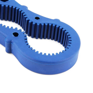 Abrelatas antideslizante con mango de goma, herramienta para abrir tapas de latas, botellas de cerveza y frascos, utensilio de cocina para remover tapas giratorias. - Product Image 4