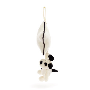 Peluche musicale douce et moelleuse pour chiot, modèle Bashful Black & Cream 2026, avec une mélodie douce, jouet sensoriel pour bébé, cadeau pour nouveau-né - Product Image 4