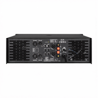 2.0 Kanal 3U Profesyonel Metal Amplifikatör Yüksek Güçlü Ses Çalar 105dB SNR 20Hz-20KHz 900 Sönümleme Faktörü Sahne Performansı
