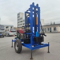 Foreuse portable pour puits profonds de 180 m, livraison rapide, usage domestique, fabrication chinoise, en stock