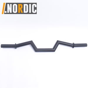 Comercial FAT <span class=keywords><strong>EZ</strong></span> Curl <span class=keywords><strong>Barra</strong></span> de 2 pulgadas Fosfato negro con recubrimiento en polvo Ideal para rizos de bíceps y tríceps para entrenamiento de lucha libre de brazos - Product Image 3