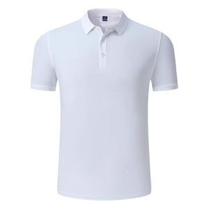 Camisa Polo de Manga Corta, Color Sólido, Algodón, Uso Diario, Uniforme de Trabajo, Camisa de Cultura Corporativa - Product Image 1