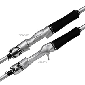 <span class=keywords><strong>Canne</strong></span> <span class=keywords><strong>à</strong></span> <span class=keywords><strong>pêche</strong></span> spinning WildTrek 1,8m/2,1m ML en fibre de carbone, 2 brins, pour achigan et carpe, poids de leurre 1/8-3/8oz, <span class=keywords><strong>ligne</strong></span> 4-12LB - Product Image 4