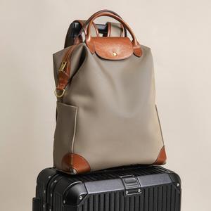 2026 New Trendy High Quality Denim <b>Backpack</b> Commuting <b>Laptop</b> Bag Lightweight Large-Capacity Polyester Lining Business Travel Bag - Product Image 2