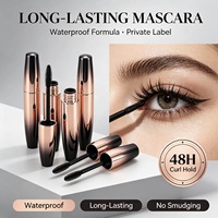 Semprotan Bulu Mata Private Custom Cover Girl Super Cerah dan Super Hitam Vegetarian Tahan Air Cairan Pewarna Mata 0.33oz
