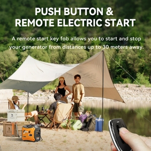 Générateur Inverter Portable Silencieux de 1.8kw à 5kw pour Usage Domestique de Secours, Camping-Car et Camping - Vente en Gros - Product Image 5