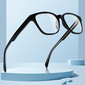 Nuevas Monturas de Gafas Ovaladas Transfronterizas con Patillas de Acetato TR90, Montura Completa, Lentes Planas Anti-UV, Unisex, Wenzhou 8935 - Product Image 2