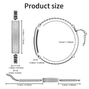 Nouveau bracelet intelligent sans écran B6 2026, étanche 5 ATM, moniteur de fréquence cardiaque, suivi de la santé et de la forme physique, bracelet intelligent sans écran - Product Image 5