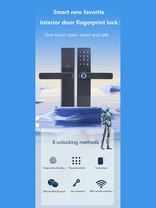 โรงงาน OEM ผลิตและจำหน่ายโดยตรง ล็อคอัจฉริยะสำหรับภายนอกอาคาร เชื่อมต่อ WiFi ผลิตจากเหล็ก ทองเหลือง และสแตนเลส สำหรับประตูบ้าน พร้อมระบบจัดเก็บข้อมูลบนคลาวด์ - Product Image 2