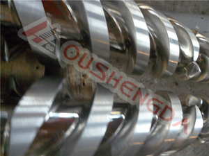 Baril double conique et vis pour extrudeuse en plastique Machine PVC tuyau WPC profil Perfil De Tuberia Rollapeel Krauss <span class=keywords><strong>Maffei</strong></span> - Product Image 5