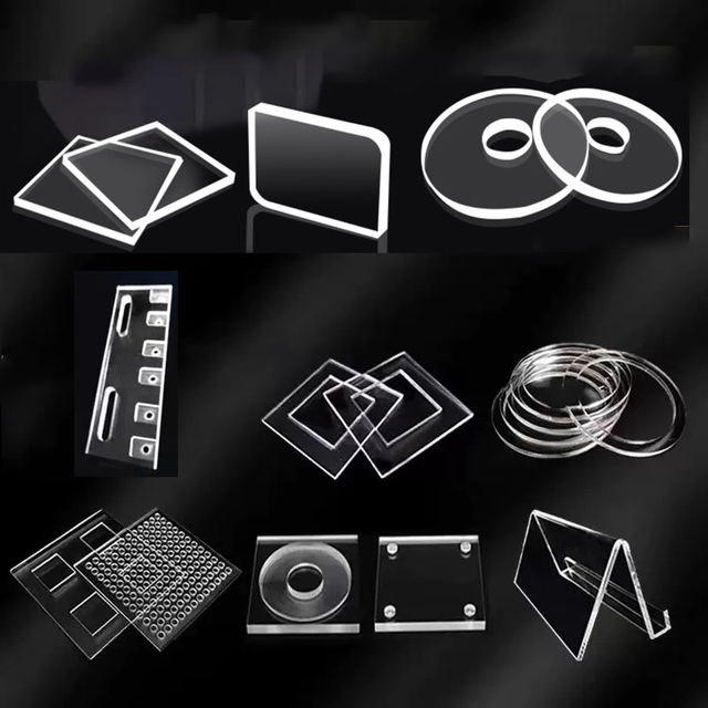Custom Acrylic Fabrication Service CNC Routing Laser Cutting Engraving Acrylic Sheet Parts for Display Stands Signage