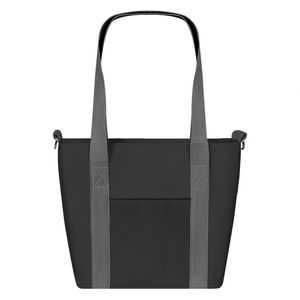 Sac à bandoulière en polyester tricoté pour femme, design de niche, grande capacité, sac seau, sac à dos, sacoche, motif écossais, pour le shopping urbain - Product Image 6