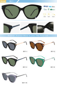 2025 plus récent irrégulière pleine jante lunettes de soleil Premium ombre métal Temple Logo personnalisé luxe polarisé gris vert % UV - Product Image 5