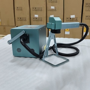 Machine de marquage laser à fibre portable professionnelle de 20 W — Graveur de métal mobile - Product Image 1