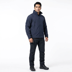 Veste Softshell Respirante en Tissu de Haute Qualité, Imperméable et à Capuche pour Hommes, Automne - Best Seller Adulte - Product Image 1