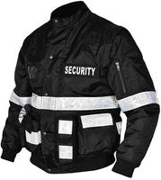 Chaqueta Bomber Reflectante de Alta Visibilidad, Ropa de Seguridad, Uniforme de Guardia de Seguridad, Chaqueta de Invierno con Mangas Extraíbles