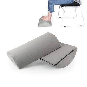 Ergonomic Foot Rest Văn Phòng Dưới Bàn, Cao Cấp Nhung Mềm Foam <span class=keywords><strong>Footrest</strong></span> Cho Bàn Thắt Lưng, Lưng, Đầu Gối Đau Foot Stool Rocker - Product Image 5